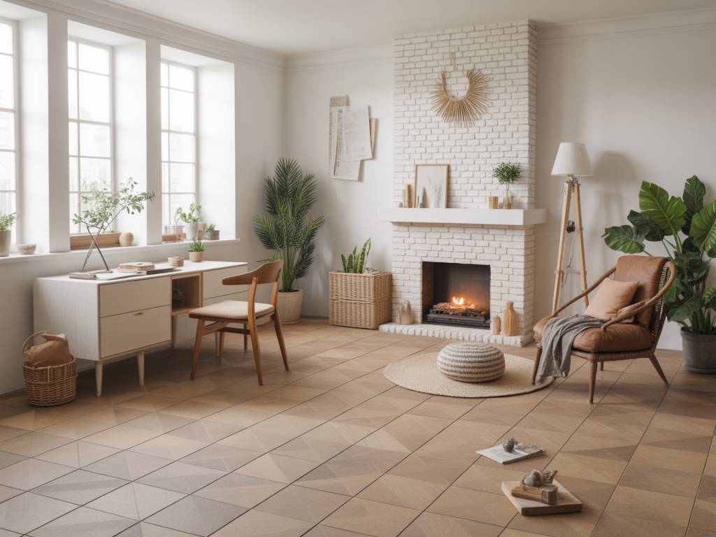 Revêtements de sol écologiques : alternatives au carrelage et au parquet classique pour une maison contemporaine durable